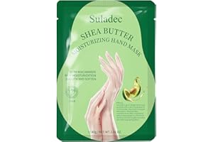 1 Pair Moisturizing Hand Mask with Shea Butter and Goat Milk, Hand Moisturizing Glove for Dry Cracked Hands, Dry Skin Moistur