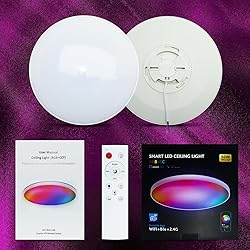 AMKI Smart RGB Ceiling Light Flush Mount