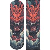 SDMKA Red Dragon Pattern Skateboard Grip Tape 9