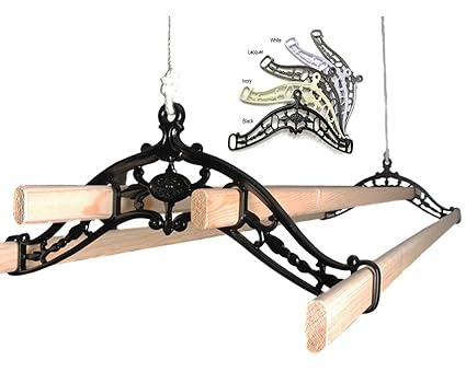Amazon Com Premium British Cast Iron Ceiling Airer Classic 4 Slat