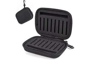 Toasis Fishing Lure Storage Wrap Bag Spinner Baits Wallet Case Black Color