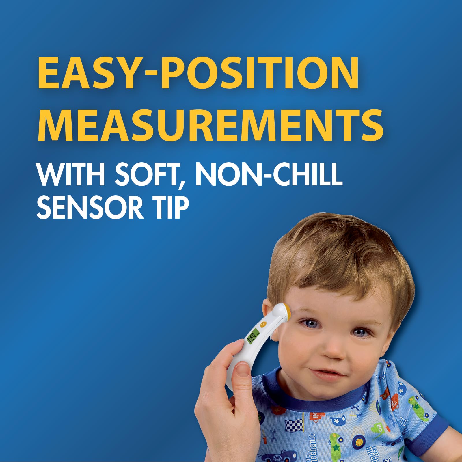 Veridian Temporal Contact Thermometer LCD Display 09-330 1 Each