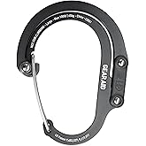 GEAR AID HEROCLIP (Large) Carabiner Gear Clip and Hook for Hanging Heavy Duty Items, Camping Backpacks, Suitcases, Kayaks, Bicycles and More