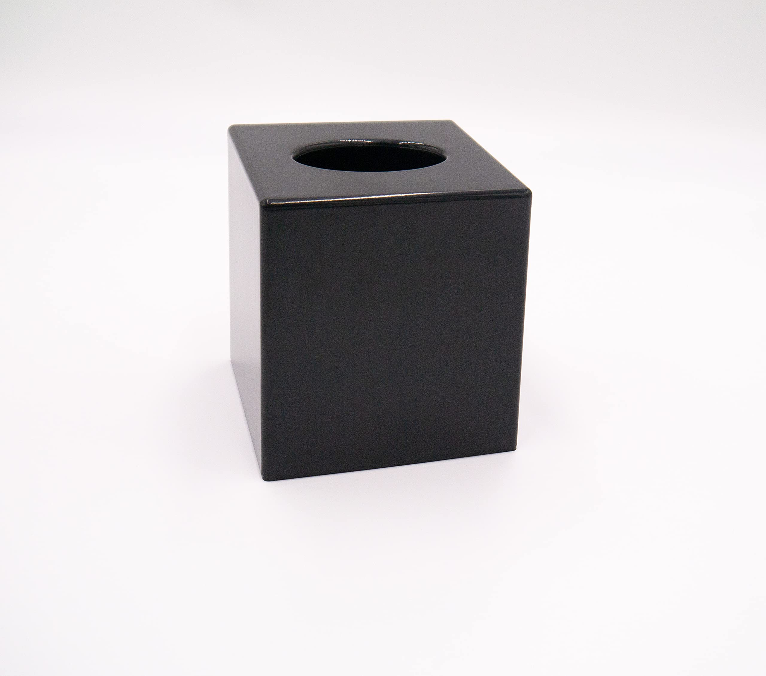 Cube Tissue Box Holders (Matt Black)