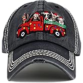 Christmas Baseball Cap – Festive Red Holiday Hat | Adjustable & Comfortable Fit