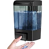 Manual Soap Dispenser Wall Mount - Commercial Hand Soap Dispenser 800ml/27.05oz,Shower Soap Dispenser for Bathroom Kitchen Ho