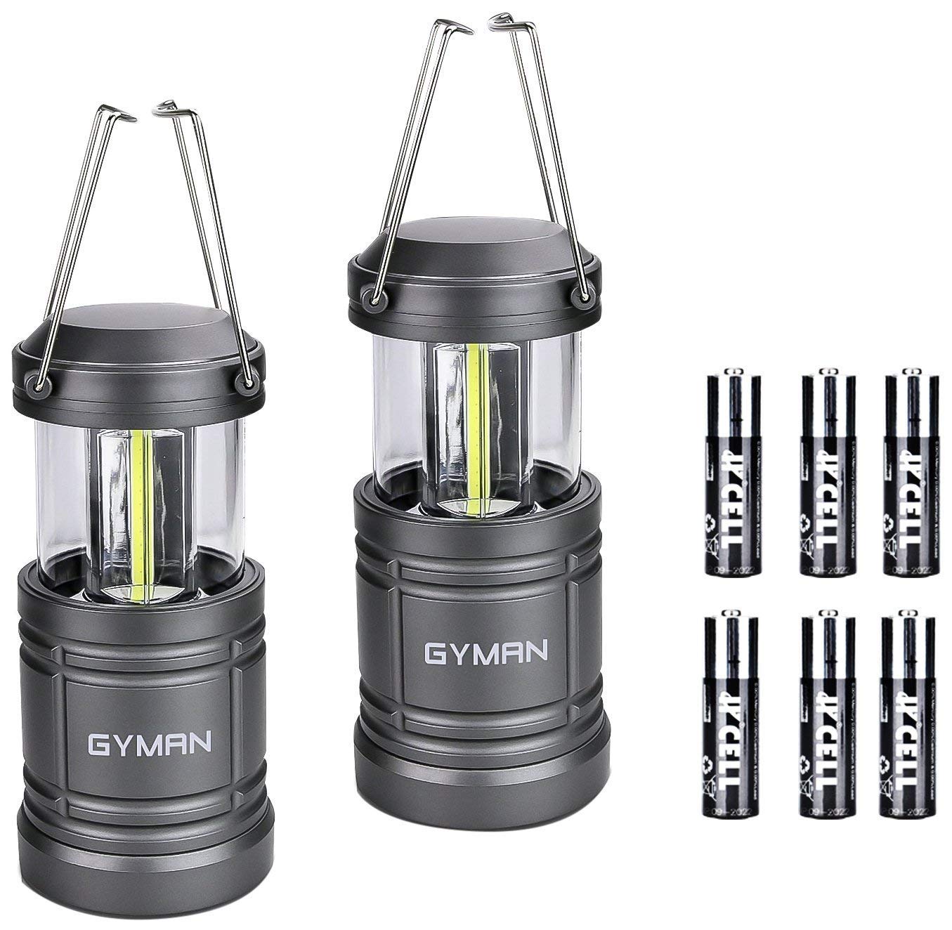 Camping Lantern-2 Pack Swiftrans Portable LED Lantern Flashlights Camping Hand Held Flashlights, Camping Equipment for Survival, Emergence, Outdoor Hiking, Hurricanes, Storms, Outages