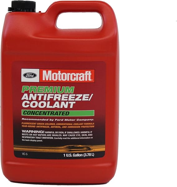 Amazon Com Genuine Ford Fluid Vc 5 Premium Concentrated Antifreeze Coolant 1 Gallon Automotive