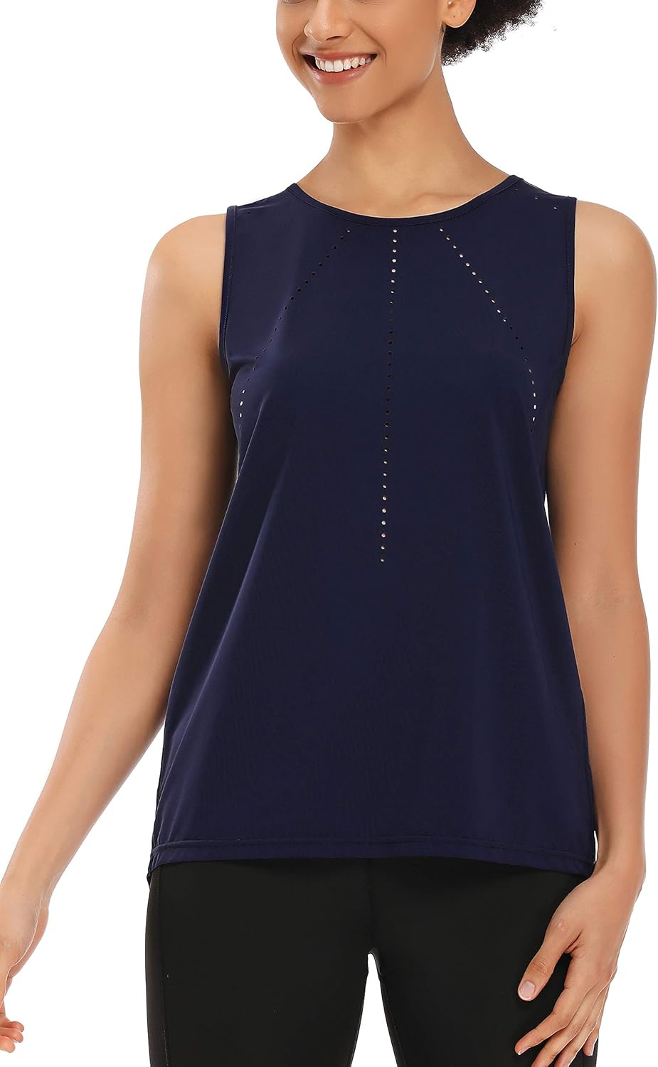 tunic length athletic tops