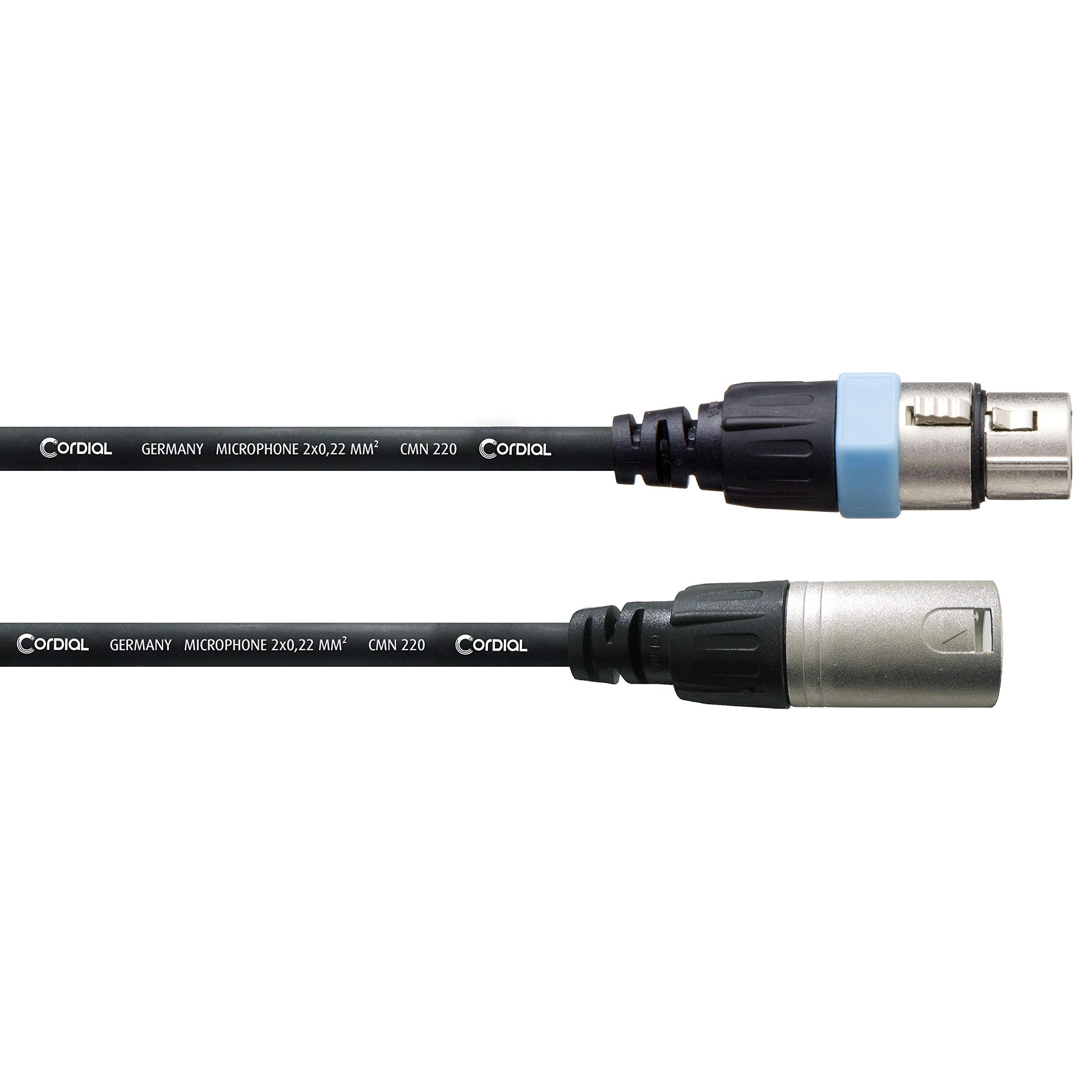Cordial Intro CCM 1.5 FM 1.5 m XLR (3-Pin) XLR (3-Pin) Black Audio Cable
