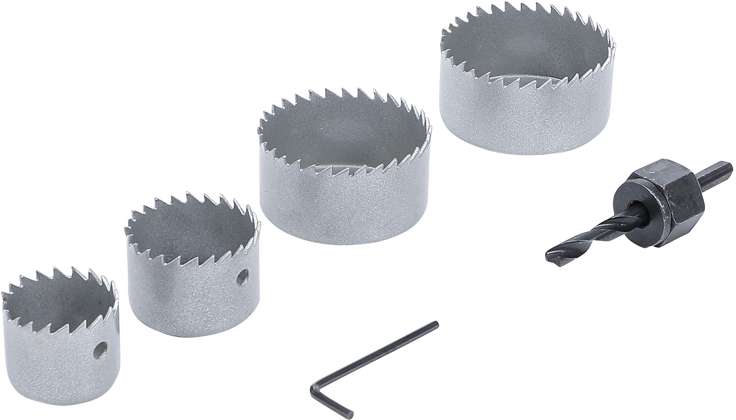 BGS Diy 50310 | Hole Saw Set | Ø 32 - 54 mm | depth 24 mm | 6 pcs.
