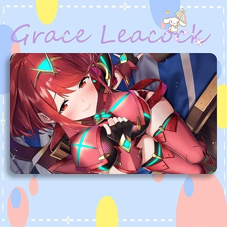 Amazon Graceleacock カードゲームプレイマット 遊戯王 プレイマット ゼノブレイド 2 ホムラ アニメグッズ Tcg万能 収納ケース付き アニメ 萌え カード枠なし 60cm 35cm 0 2cm トレカ 通販