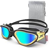 ZIONOR Swim Goggles, G1 MAX Polarized Anti-Fog Swimming Goggles for Men Women