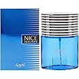Sapil Nice Feelings Blue Perfume for Men - Long-lasting Dubai Perfume, Aromatic Aquatic EDT Spray, 2.5 Oz (75 ml) - Arabic Cologne for Daily Use
