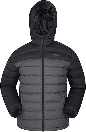 Mountain Warehouse Seasons Mens Winter Puffer Jacket -Water Resistant Padded Coat: Amazon.ca 