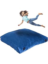 Milliard Crash Pad | Sensory Pad with Foam Blocks for Kids and Adults + Bonus Washable Cover | 5ft x 5ft