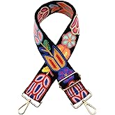 Purse Straps Replacement Crossbody Shoulder Straps, 2" Wide Adjustable Bag Strap Crossbody,Thick Handbag Straps