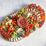 FOOGO Green 22x12 Large Palm Leaf Serving Trays Eco Friendly 56cm x 30cm view 3