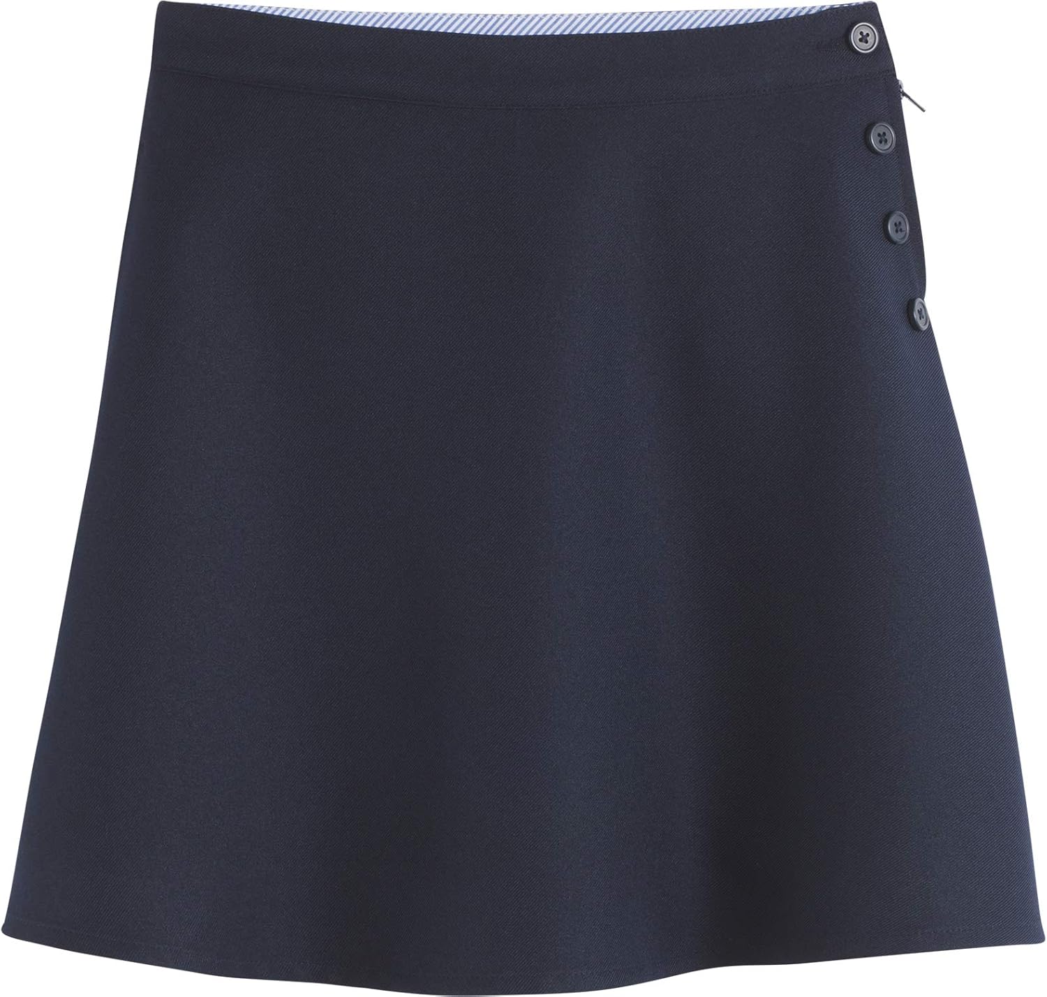 Tommy Hilfiger A-Line Side Button Skort, Kids School Uniform Clothes, Little & Big Girls: Clothing