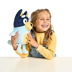 Bluey Talking Bandit (Dad) 14" Talking Plush Bandit