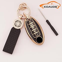 Koaudb Car Key Fob Cover Fit for Altima Rogue