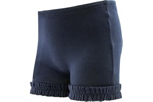 Wundershorts by Wee Ones Modesty Cartwheel Shorts in Toddler, Girl, and Pre-Teen Sizes, White, Navy, or Light Pink