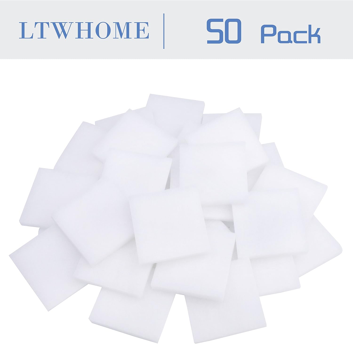 LTWHOME Compatible Poly Pads Suitable for Juwel Compact/BioFlow 3.0 Filters/M(Pack of 50) - Image 5