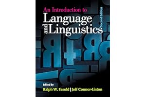 An Introduction to Language and Linguistics