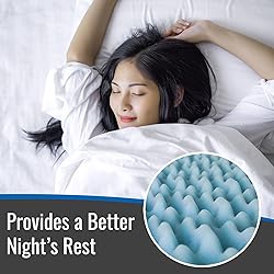DMI 2-Inch Foam Mattress Topper, Egg Crate Foam Pad
