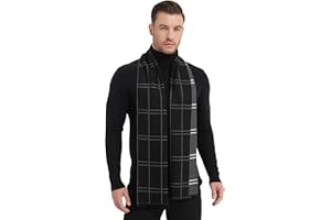 EP Mode Men's Winter Scarf, Cashmere Feel, Super Soft & Warm
