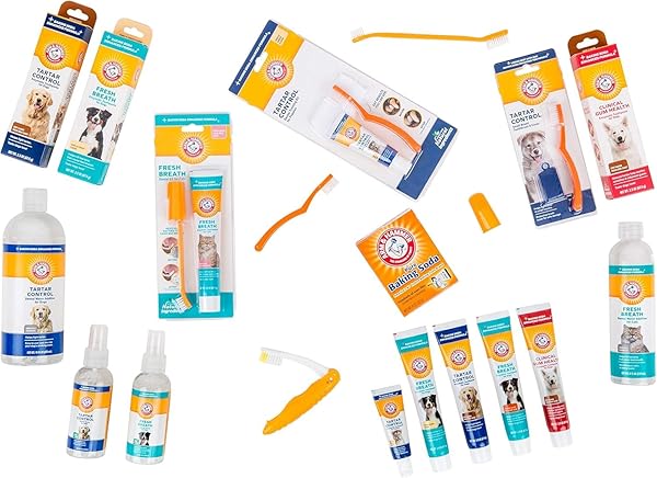 ARM & HAMMER FOR PETS DENTAL WATER ADDITIVE FOR DOGS, TARTAR CONTROL | DOG DENTAL CARE REDUCES PLAQUE & TARTAR BUILDUP WITHOUT BRUSHING | ODORLESS AND FLAVORLESS, 16 FL OUNCES – 2 PACK