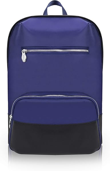 navy nylon backpack
