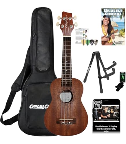 Amazon.com: Magic Fluke Co Flea Standard Natural Concert Ukulele