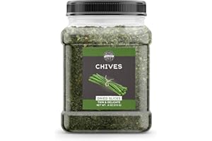 Birch & Meadow 4 oz of Dried Chives, Thin & Delicate, Sauces & Soups