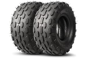TRIPOWER 145/70-6 All-Terrain ATV Tires, 145 70 6 Off-Road Go Kart Mini Bike Tires, 4PR Tubeless, 2-Pack