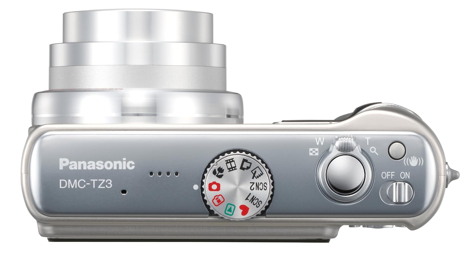 Amazon.com : Panasonic Lumix DMC-TZ3S 7.2MP Digital Camera with 10x Optical  Image Stabilized Zoom (Silver) : Point And Shoot Digital Cameras : Camera &  ...