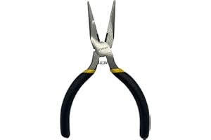 BOOSDEN 5" Needle Nose Pliers, Mini, Jewelry Making, Electronics Repair