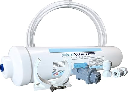 Amazon Com Inline Water Filter Kit For Ice Makers Refrigerators Home Improvement