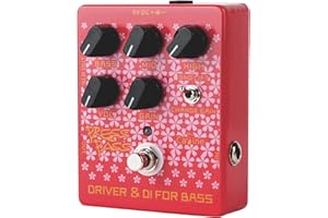 Caline CP-59 Driver Bass Effect Pedal with Bass Amp DI Function