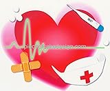 3" Round ~ Nurse Nursing Graduation ~ Edible