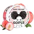 Edge Control Wax for Women Strong Hold Non-greasy Edge Control Smoother Edge Tamer, Edge Wax Styling Tamer Edge Control for Black Hair No Flaking, White Residue, Shine and Smooth 4oz (Sweet Peach )