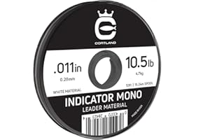 Cortland Fly Line Indicator Euro Numph Fly Fishing Mono Leader Material