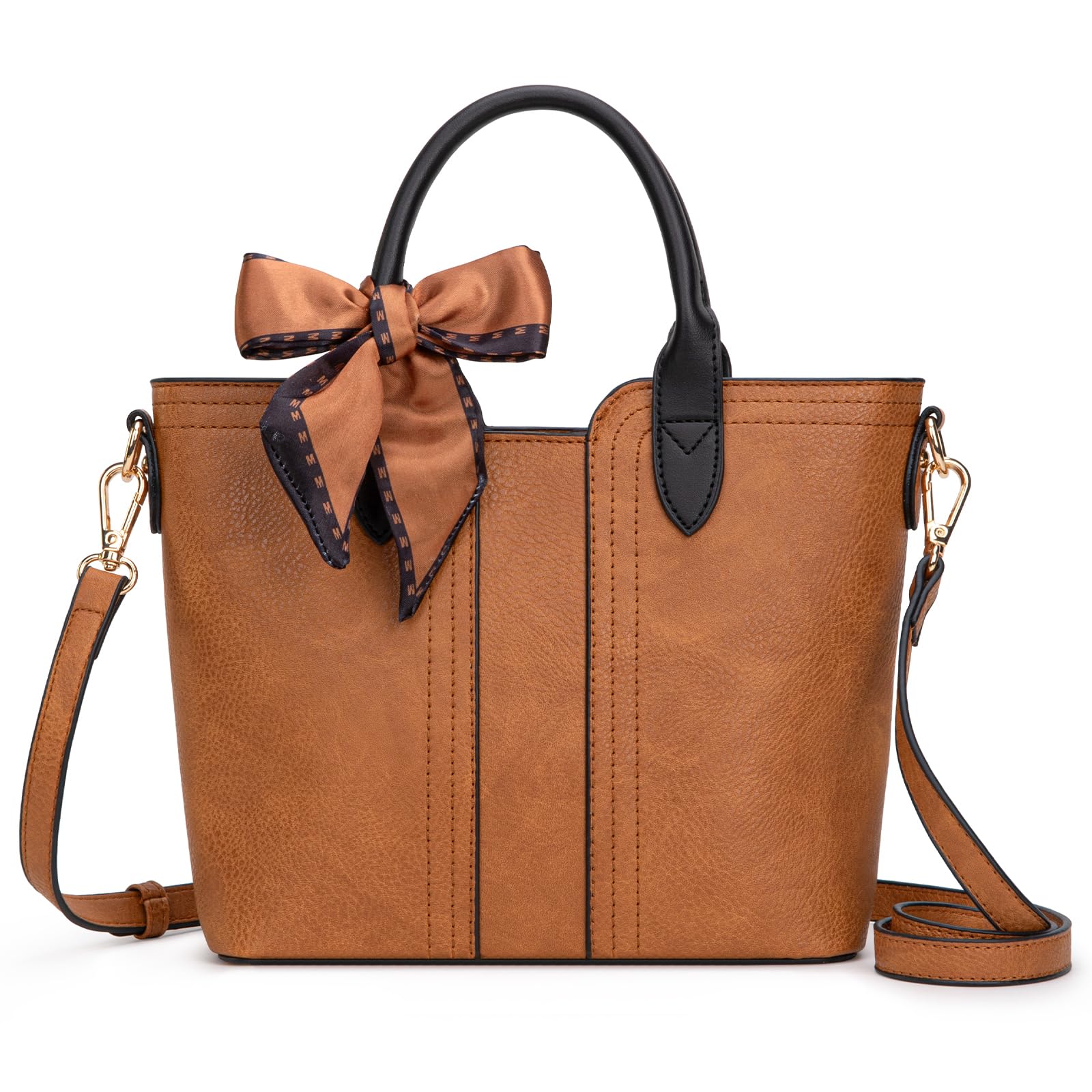 Montana West Small Tote Bags for Women Crossbody Purses Cute Satchel Handbag with Detachable Strap