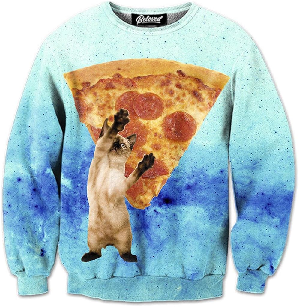 pizza cat sweatshirt