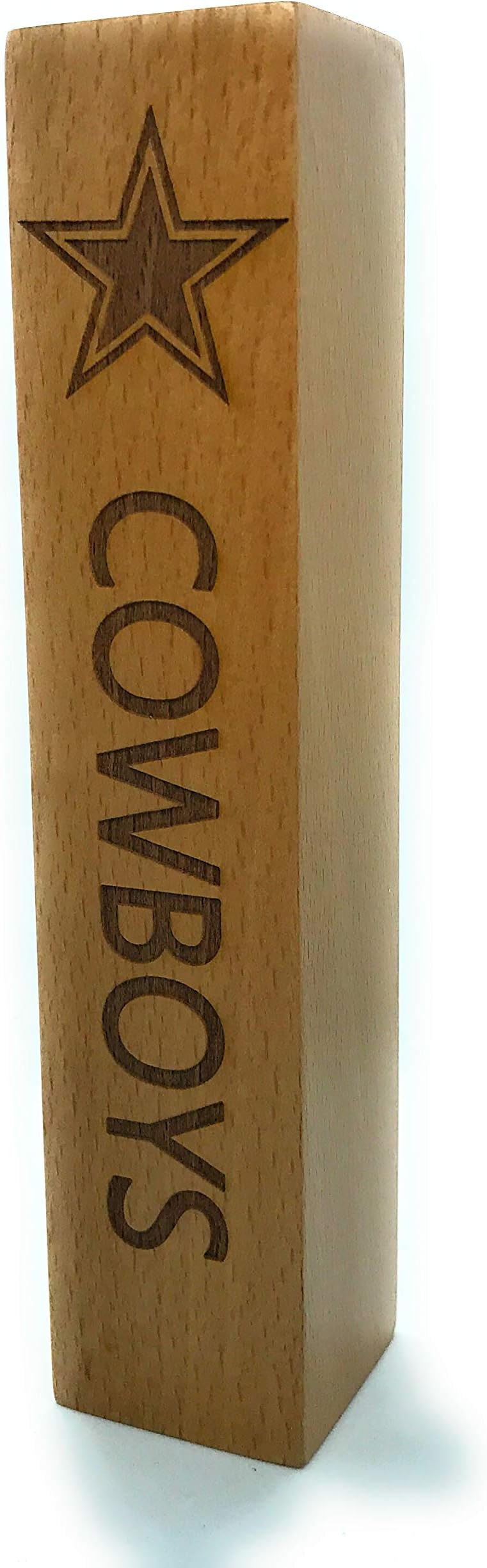 Dallas Cowboys Beer Tap Handle Engraved