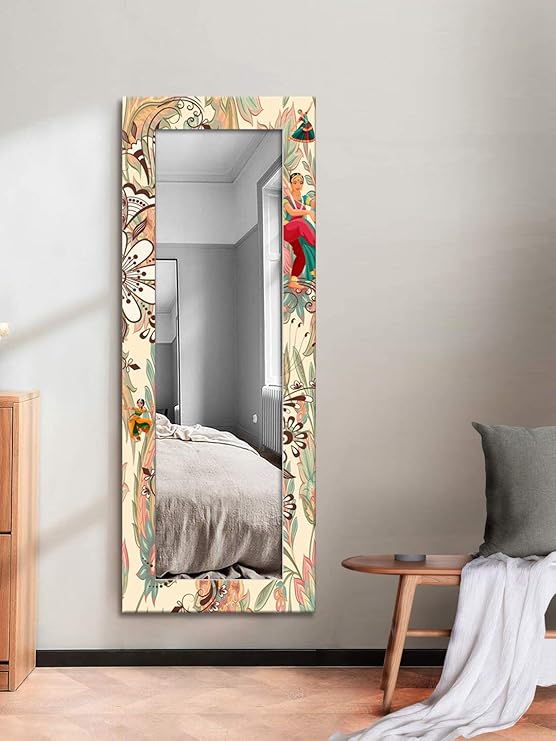 Buy 999Store Printed Large Wall Mirrors Mirror for Bedroom Full Length