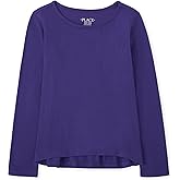The Children's Place Girls High Low Basic Layering Tee