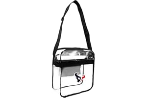 Littlearth Unisex NFL Clear Carryall Crossbody Bag