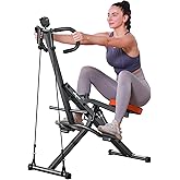 BODY RHYTHM Squat Machine for Home Gym, Squat Assist Trainer, Rowing Machine for Full Body Workout, 220 LBS Loading Capacity