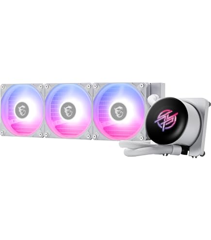 Amazon.com: MSI MPG EZ120 ARGB WHITE-1W Fan - 120mm ARGB Fan